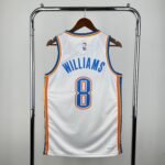 23 Season Oklahoma City Thunder White No.8 - Image 2