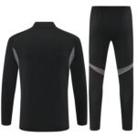 Adult/ Kids Ajax Black Half Zipper Training Suit 801 - Image 2