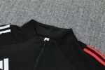 Adult/ Kids Ajax Black Half Zipper Training Suit 801 - Image 4