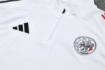 Adult/ Kids Ajax White Half Zipper Training Suit 801 - Image 7