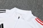 Adult/ Kids Ajax White Half Zipper Training Suit 801 - Image 8