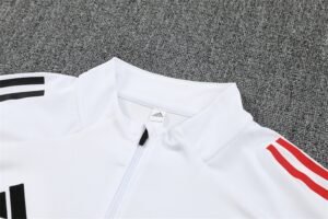 Adult/ Kids Ajax White Half Zipper Training Suit 801 - Image 8