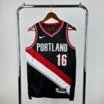 23 Season Portland Trail Blazers Black No.16