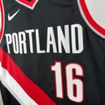 23 Season Portland Trail Blazers Black No.16 - Image 4