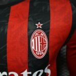 Player Version AC milan 25/26 Home Long Sleeves S-XXL - Image 3