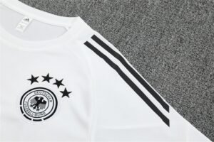 Adult/ Kids Germany Short Sleeves Training suit White - Image 3