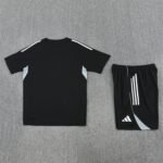 Adult/ Kids Germany Short Sleeves Training suit Black - Image 2