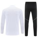 Adult/ Kids Juventus Half Zipper Training Suit White - Image 2