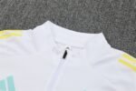 Adult/ Kids Juventus Half Zipper Training Suit White - Image 10
