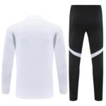 Adult/ Kids DFB Half Zipper Training Suit White 801 - Image 2
