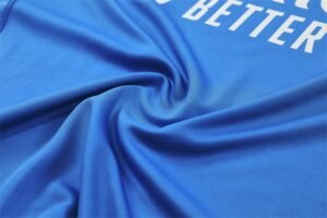 Adult/ Kids Real Madrid Half Zipper Training Suit Blue - Image 7