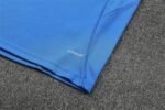 Adult/ Kids Real Madrid Half Zipper Training Suit Blue - Image 9