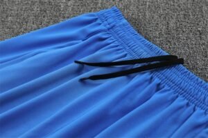 Adult/ Kids Real Madrid Half Zipper Training Suit Blue - Image 11