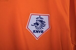 Retro Netherlands 2008 Home Orange - Image 5