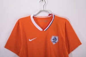 Retro Netherlands 2008 Home Orange - Image 8