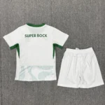 Kids Sporting Lisbon 25/26 White Away 16-28 - Image 2