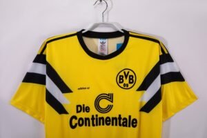 Retro Borussia Dortmund 1989 Home Shirt S-XXL - Image 3