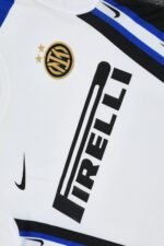 Short Sleeves Inter Milan Training Suit White - Image 4