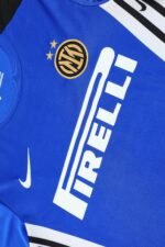 Short Sleeves Inter Milan Training Suit Blue - Image 4