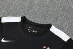 Short Sleeves Inter Milan Training Suit Black - Image 4