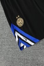 Short Sleeves Inter Milan Training Suit Black - Image 10