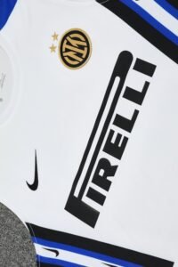 Sleeveless Inter Milan Training Suit White - Image 3