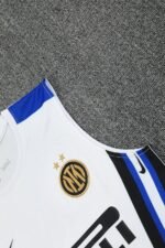 Sleeveless Inter Milan Training Suit White - Image 5