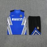 Sleeveless Inter Milan Training Suit Blue