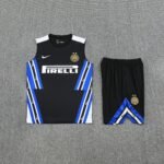 Sleeveless Inter Milan Training Suit Black