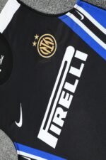 Sleeveless Inter Milan Training Suit Black - Image 3
