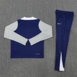 Tottenham Hotspur 25/26 half zipper Training Suit Blue 801 - Image 4