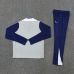 Tottenham Hotspur 25/26 half zipper Training Suit Gray 801 - Image 4