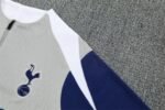 Tottenham Hotspur 25/26 half zipper Training Suit Gray 801 - Image 5