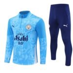 Man City 25/26 half zipper Training Suit Blue 801