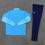 Man City 25/26 half zipper Training Suit Blue 801 - Image 4
