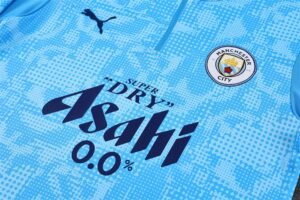 Man City 25/26 half zipper Training Suit Blue 801 - Image 6