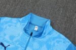 Man City 25/26 half zipper Training Suit Blue 801 - Image 7