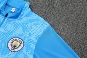 Man City 25/26 half zipper Training Suit Blue 801 - Image 10