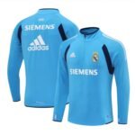 Real Madrid 05/06 half zipper Training Blue