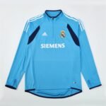 Real Madrid 05/06 half zipper Training Blue - Image 4