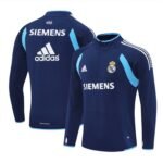 Real Madrid 05/06 half zipper Training Dark Blue