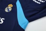Real Madrid 05/06 half zipper Training Dark Blue - Image 9