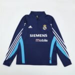 Real Madrid 03/04 half zipper Training Dark Blue - Image 2