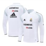 Real Madrid 04/05 half zipper Training White