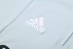 Real Madrid 04/05 half zipper Training Light Gray - Image 8