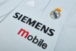 Real Madrid 04/05 half zipper Training Light Gray - Image 9