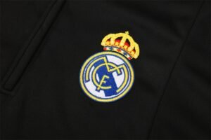 Real Madrid 04/05 half zipper Training Black - Image 7
