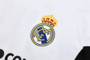 Real Madrid 08/09 half zipper Training White - Image 8