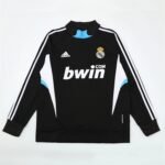 Real Madrid 08/09 half zipper Training Black - Image 2