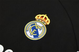 Real Madrid 08/09 half zipper Training Black - Image 8